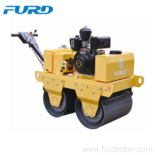 High quality diesel engine walk behind double drum vibrator roller bomag (FYL-S600C)